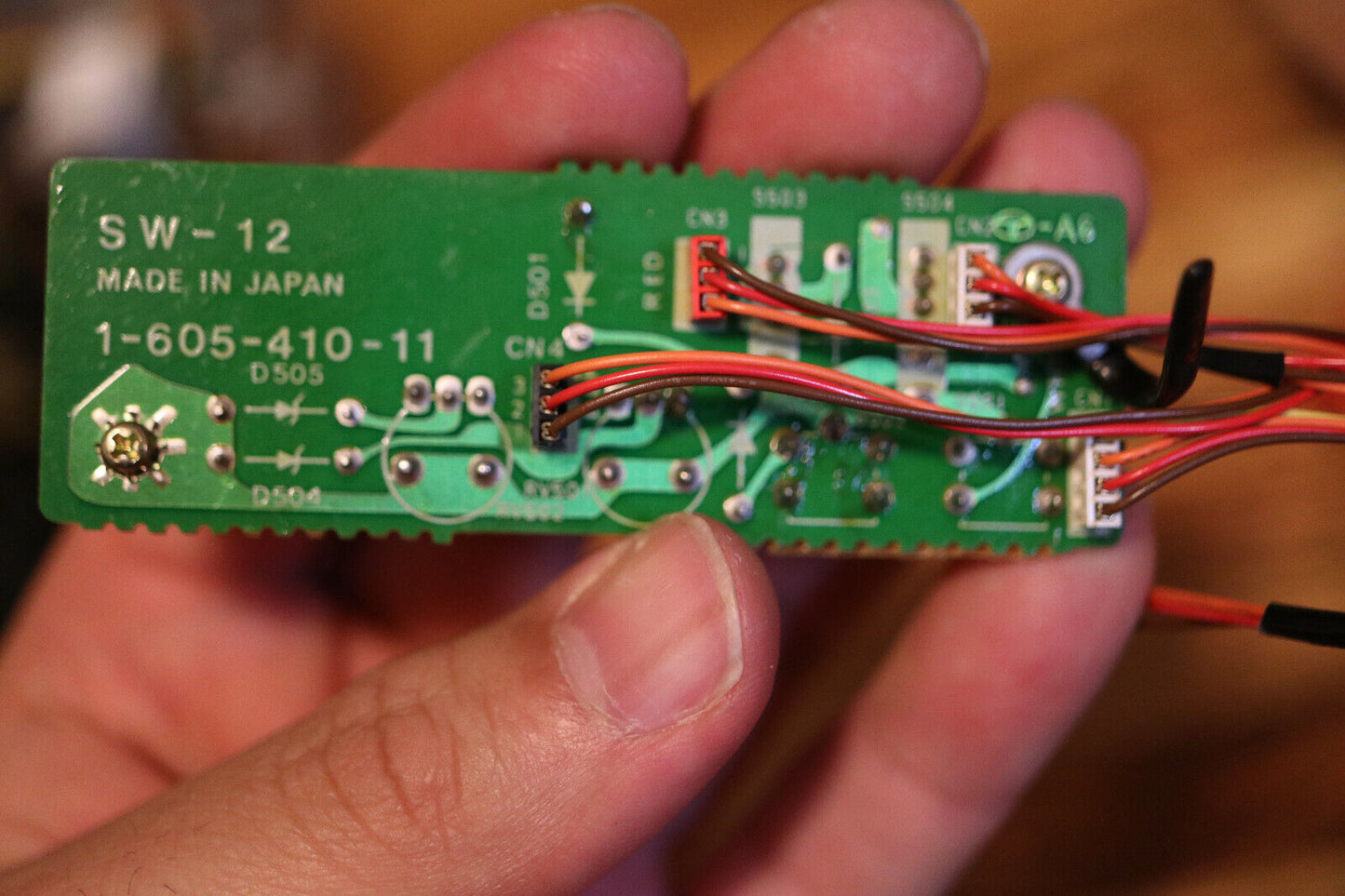 Replacement Tuning Board sw - 12 1-605-410-11 Sony Beta Max VCR Payer SL-2500