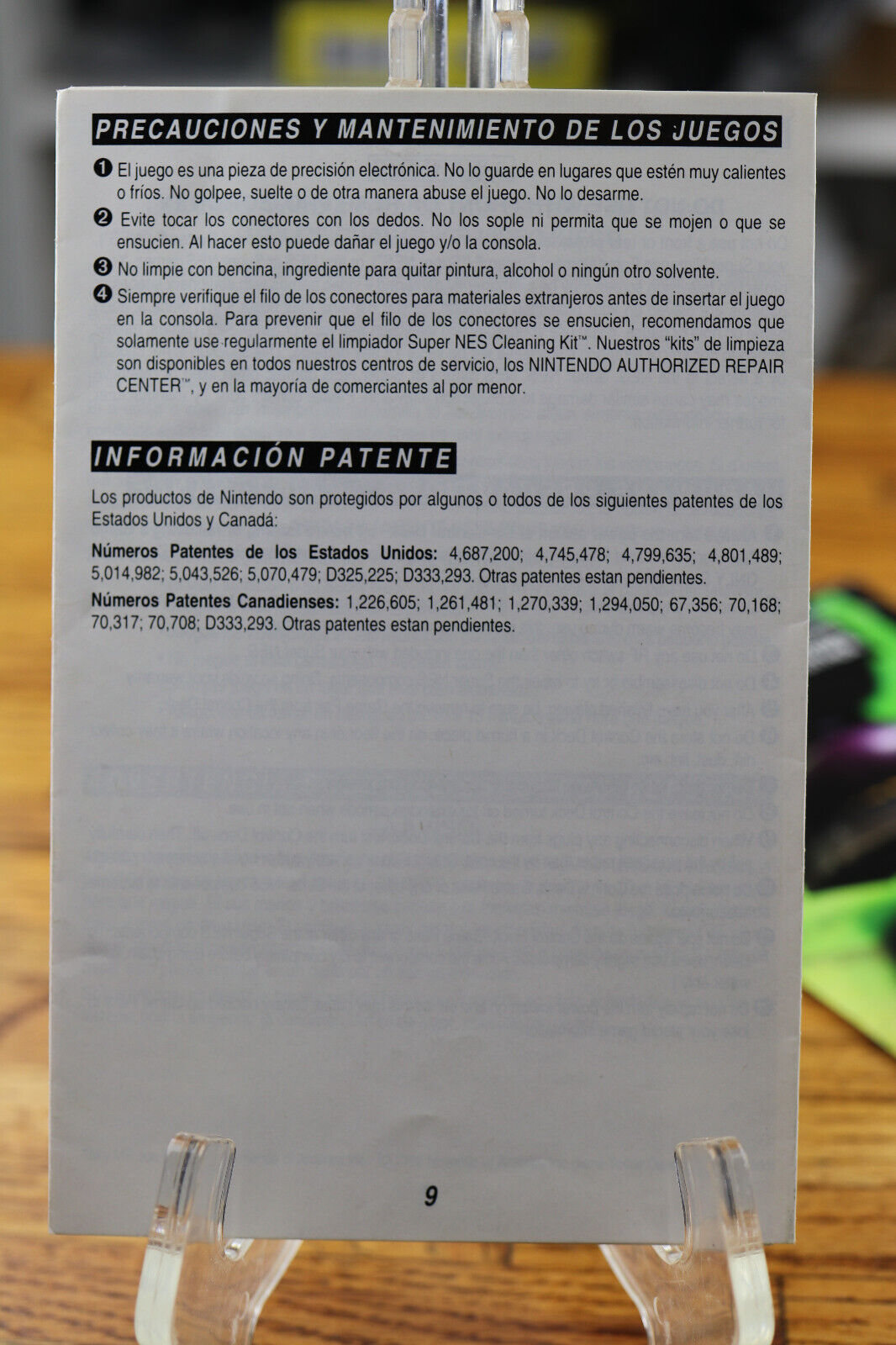 Dr Fraken and Other Super Nintendo Instruction Manual Only All Three