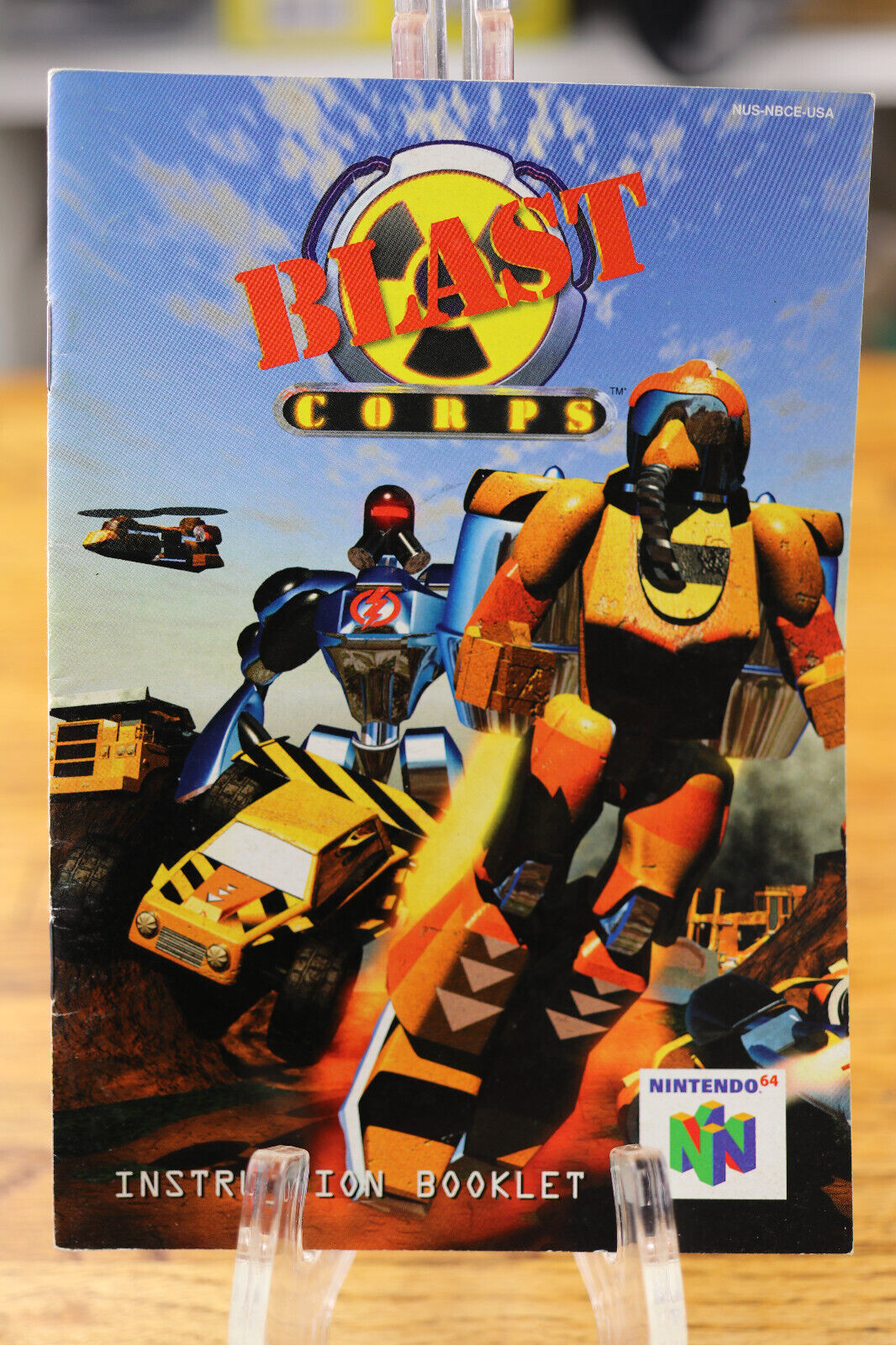 Blast Crops Nintendo 64 N64 Manual Instruction Booklet Only No Game
