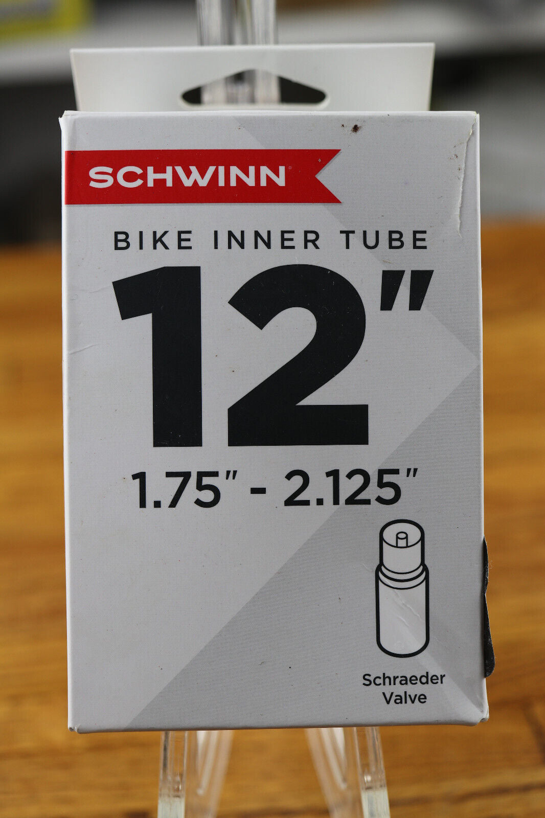 Schwinn 12” Bike Tire Tube 1.75" - 2.125" Schrader Valve - New