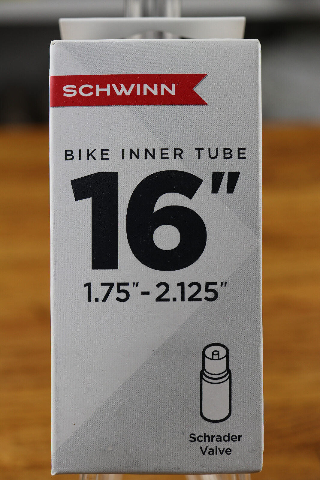 Schwinn 16” Bike Tire Tube 1.75" - 2.125" Schrader Valve - New