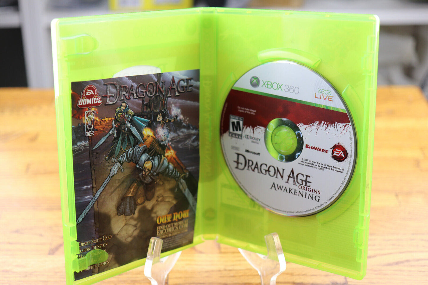 Dragon Age Awakening Expansion Pack for XBOX 360 Console System Complete Manual