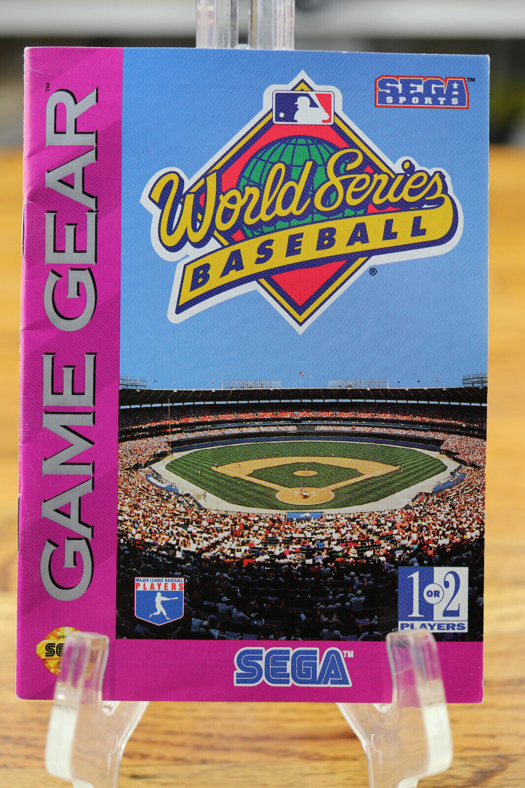 World Series Baseball Sega Sports Instruction Manual ONLY for Sega Game Gear