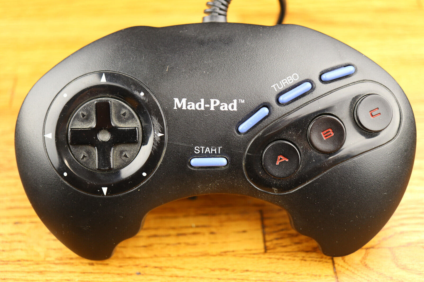 Lot of 3 - Sega Controllers Mad pad / SG propad 2 / Mega Fire / All work Good