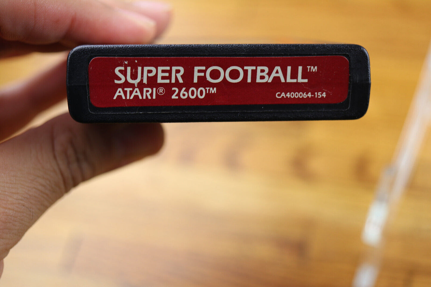 Super Football For Atari 2600 Console System Good Sticker Clean