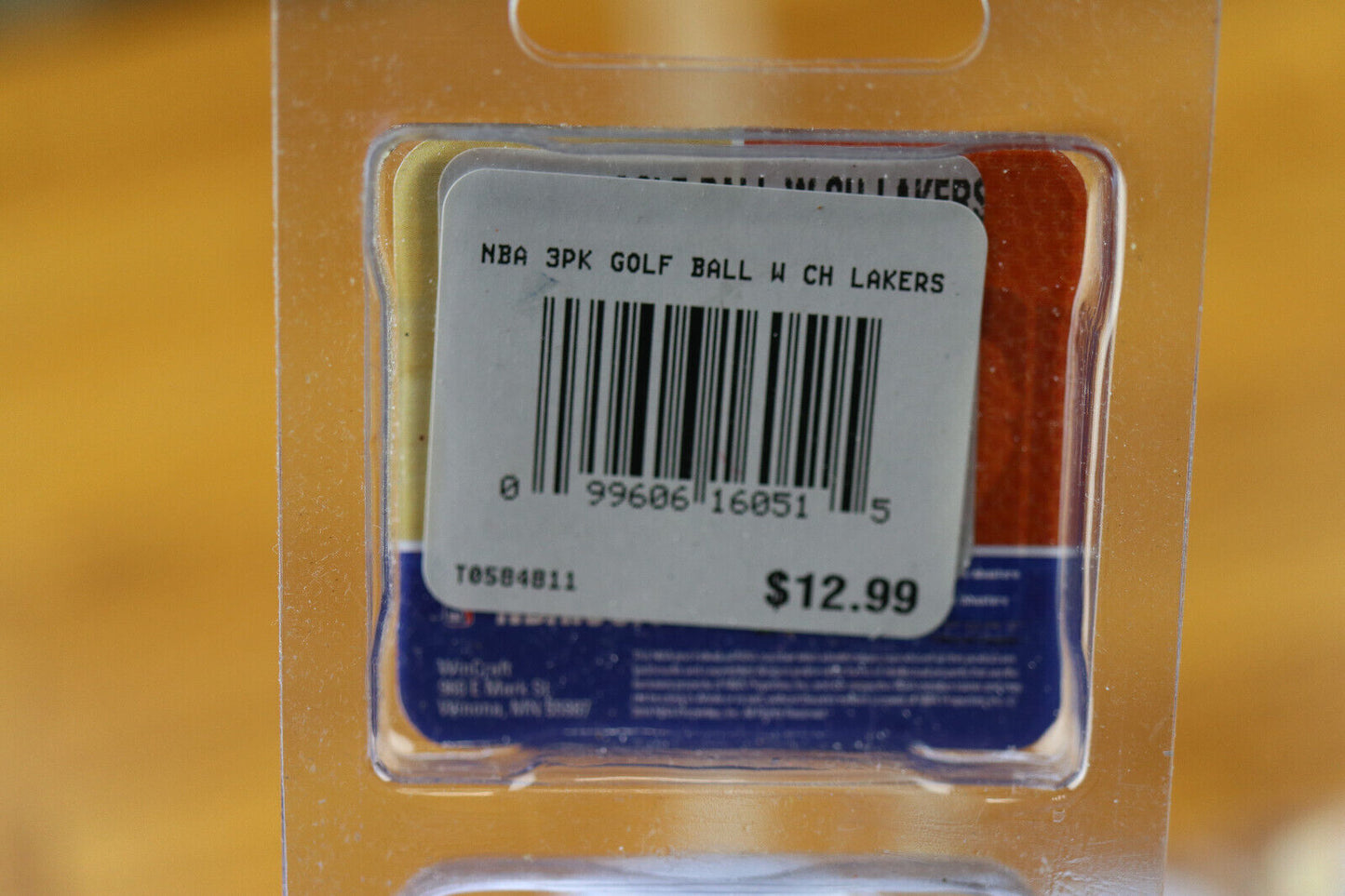 2 - ⚡️WinCraft Los Angeles Lakers 2020 NBA Finals Champions Golf Balls (3 Balls)