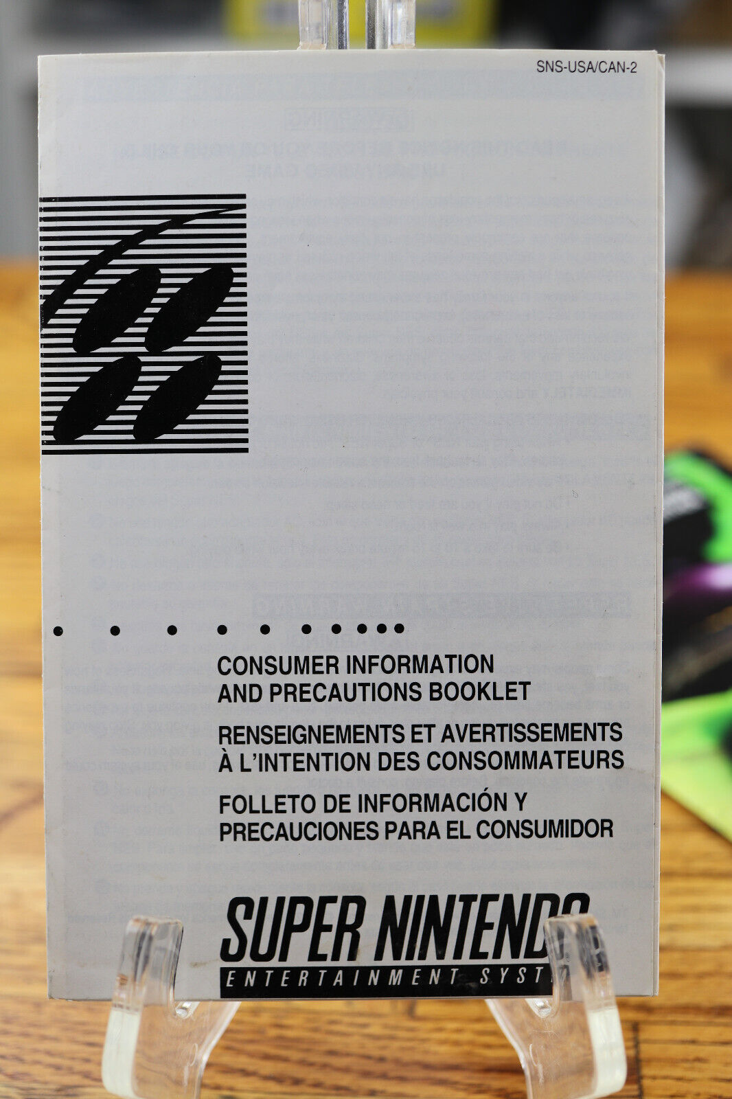 Dr Fraken and Other Super Nintendo Instruction Manual Only All Three