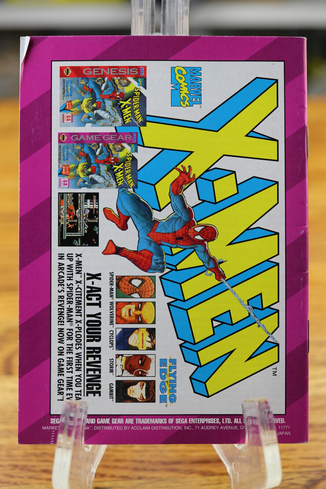 NBA JAM Instruction Manual ONLY for Sega Game Gear
