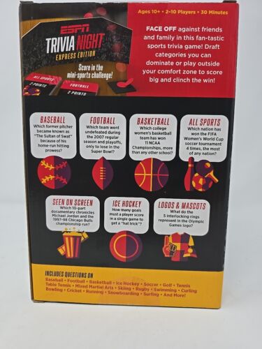 ESPN Trivia Night Express Edition Funko Games