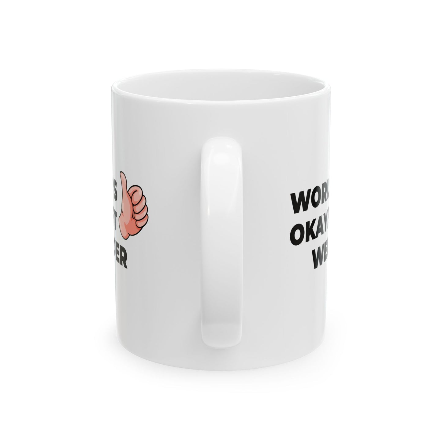 Taglines Gift Co. - World's Okayest Welder 11 oz Ceramic Mug Novelty Coffee Tea Cup