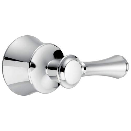 Delta Cassidy 13 / 14 Series Tub/Shower Faucet & Floor Mount Roman Tub Faucet Metal Lever Handle Kit in Chrome H797