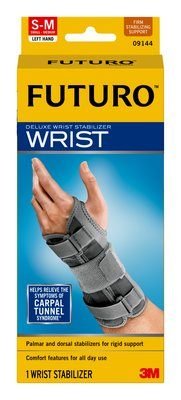 FUTURO Deluxe Wrist Stabilizer, L/XL, Left Hand