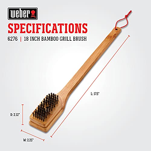 18" Bamboo Grill Brush