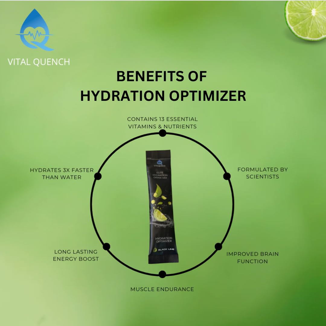 Vital Quench Hydration Optimizer (Black Lime)
