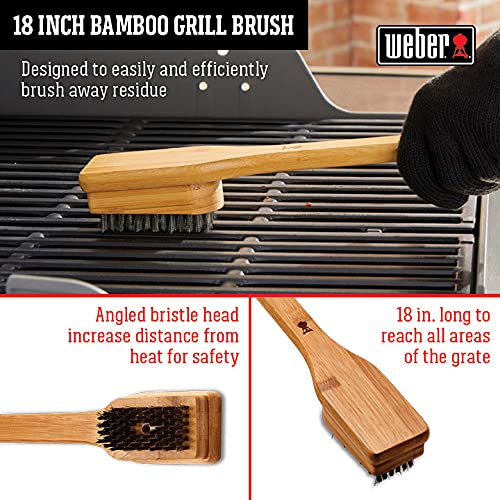18" Bamboo Grill Brush