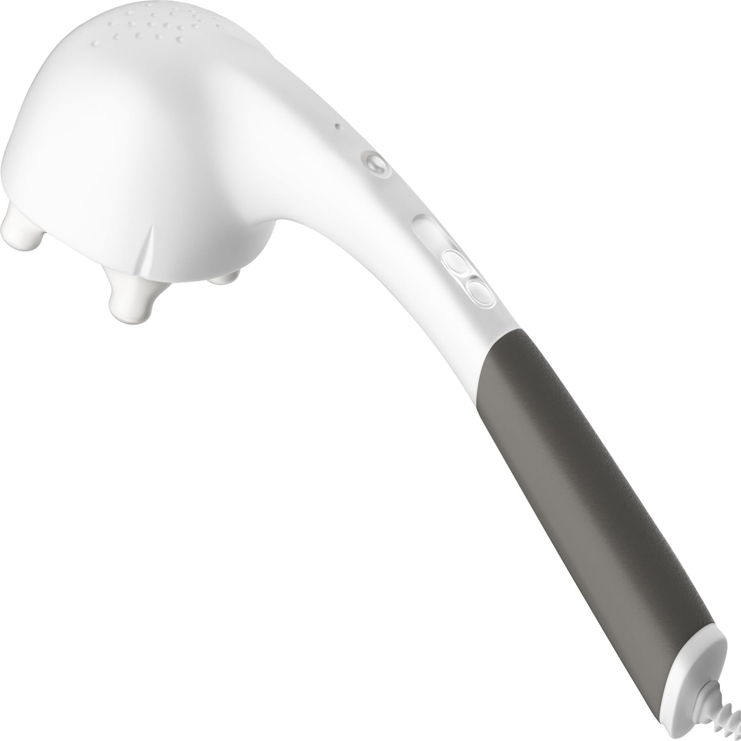 Four Heads Massager, Back Massager, Neck Massager,Negative ion Assisted Massage, Large Area Massage. ABS Silicone Massage Head, Hand held Back Massager, Suitable for Full Body Massage