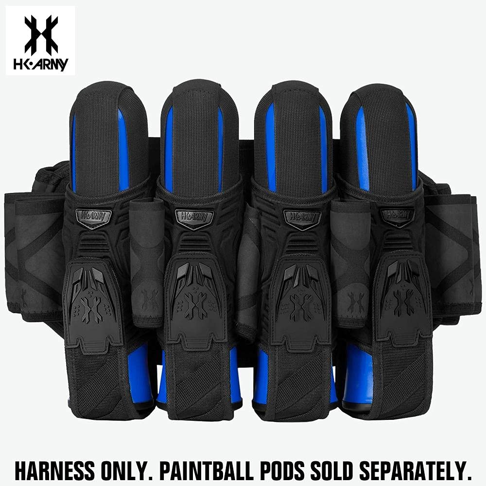 HK Army Magtek Paintball Harness Pod Pack 4+3 - Blackout