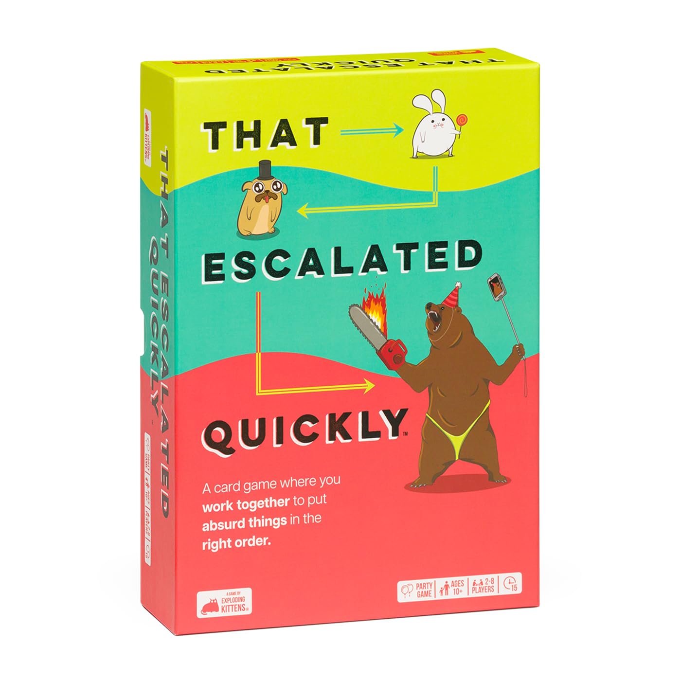 That Escalated Quickly Party Game for ages 10 and up
