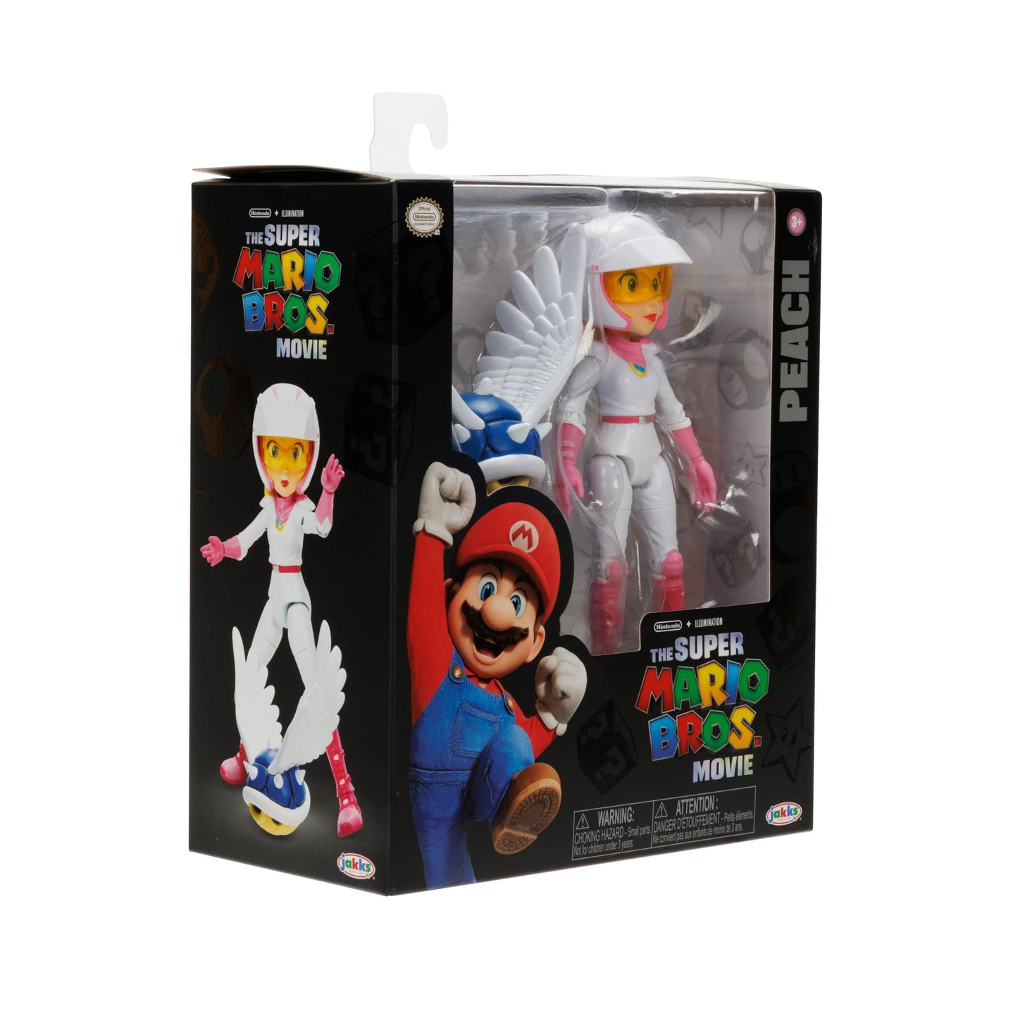 Super Mario Bros Movie Princess Peach Motorcycle Outfit with Spiny Blue Shell Accessory