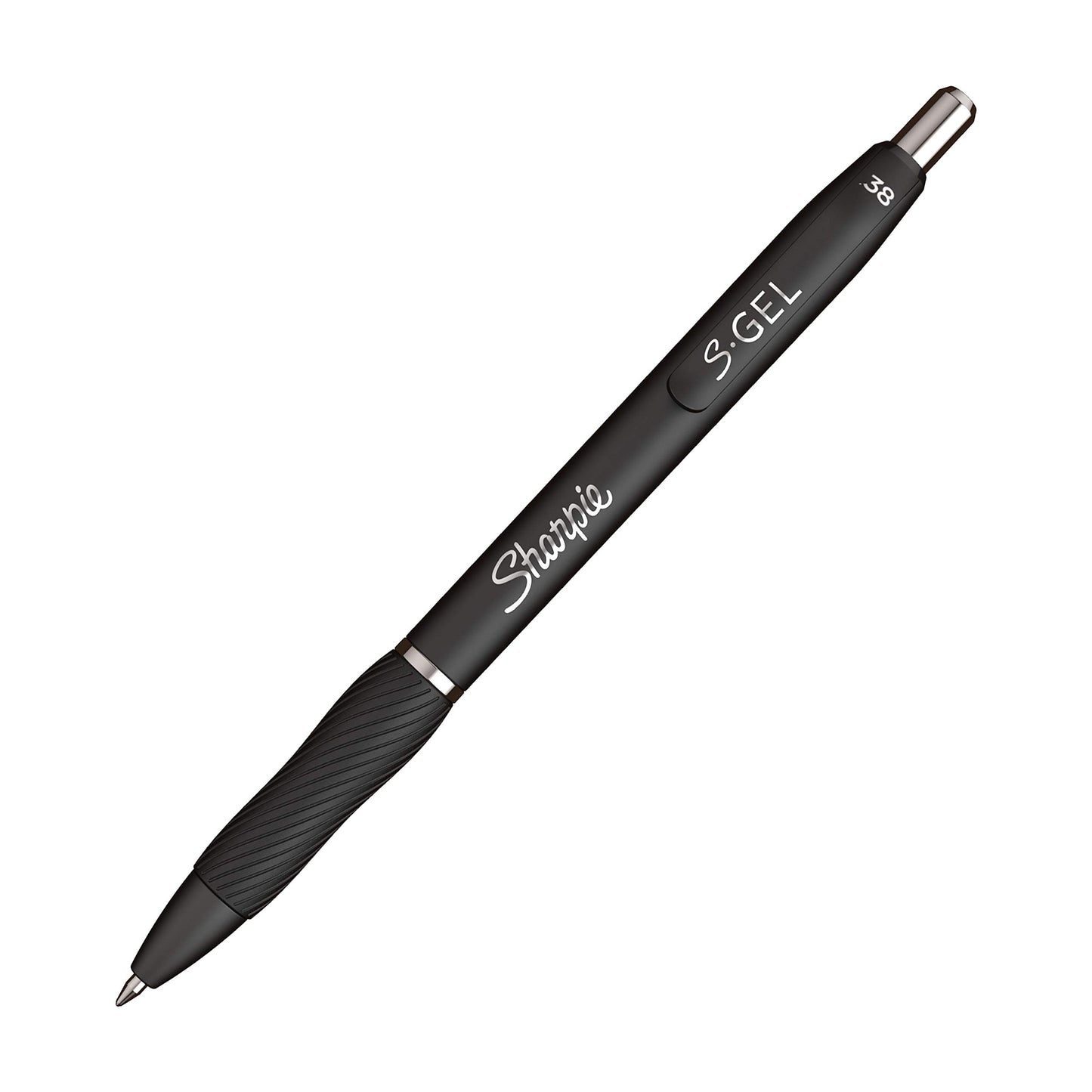 Sharpie S-Gel, Gel Pens, Ultra Fine Point (0.38 mm), Black, 4 Count