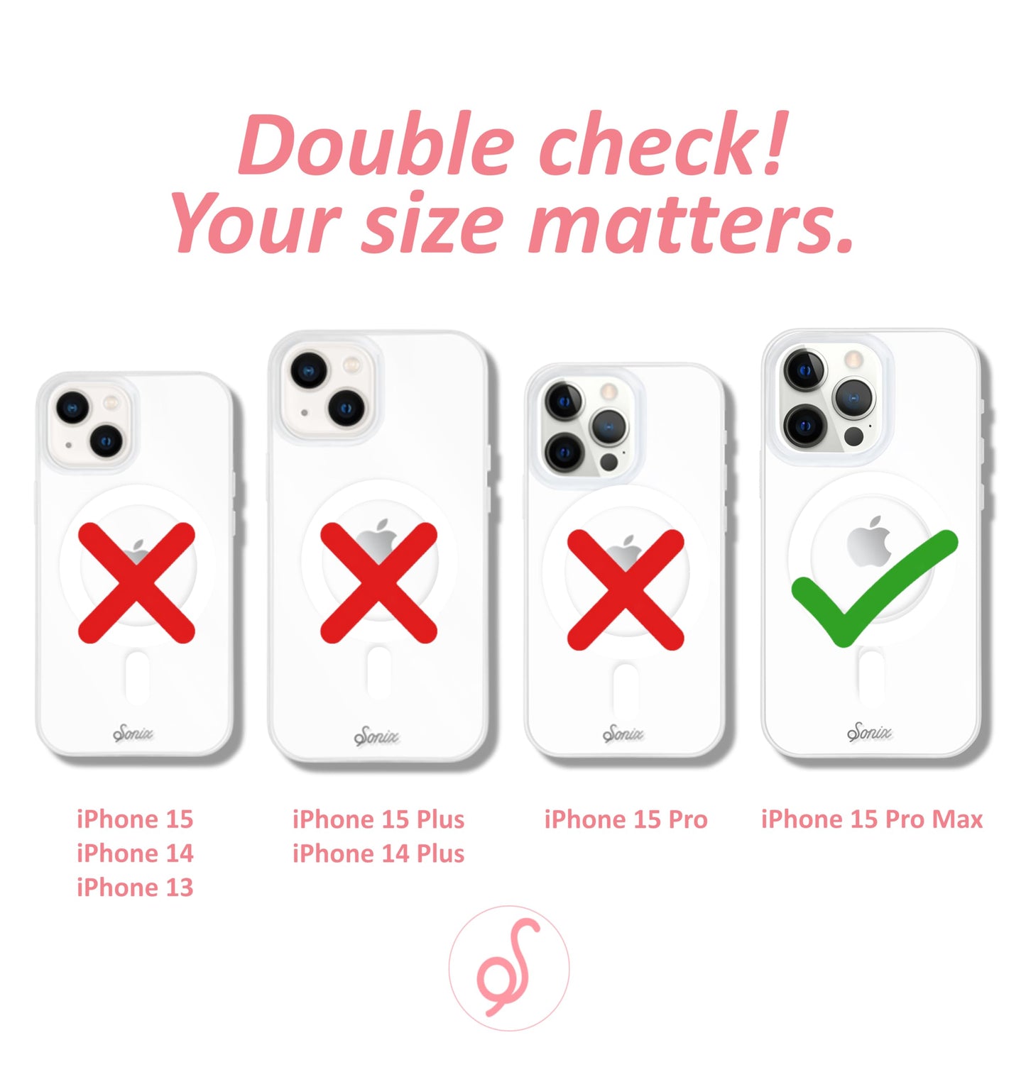 Sonix Case for iPhone 15 Pro Max | Compatible with MagSafe | 10ft Drop Tested | Illusion