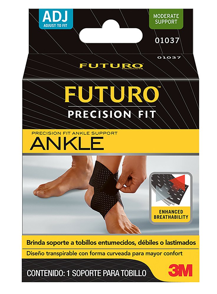 FUTURO Infinity Breathable Ankle Brace, Black