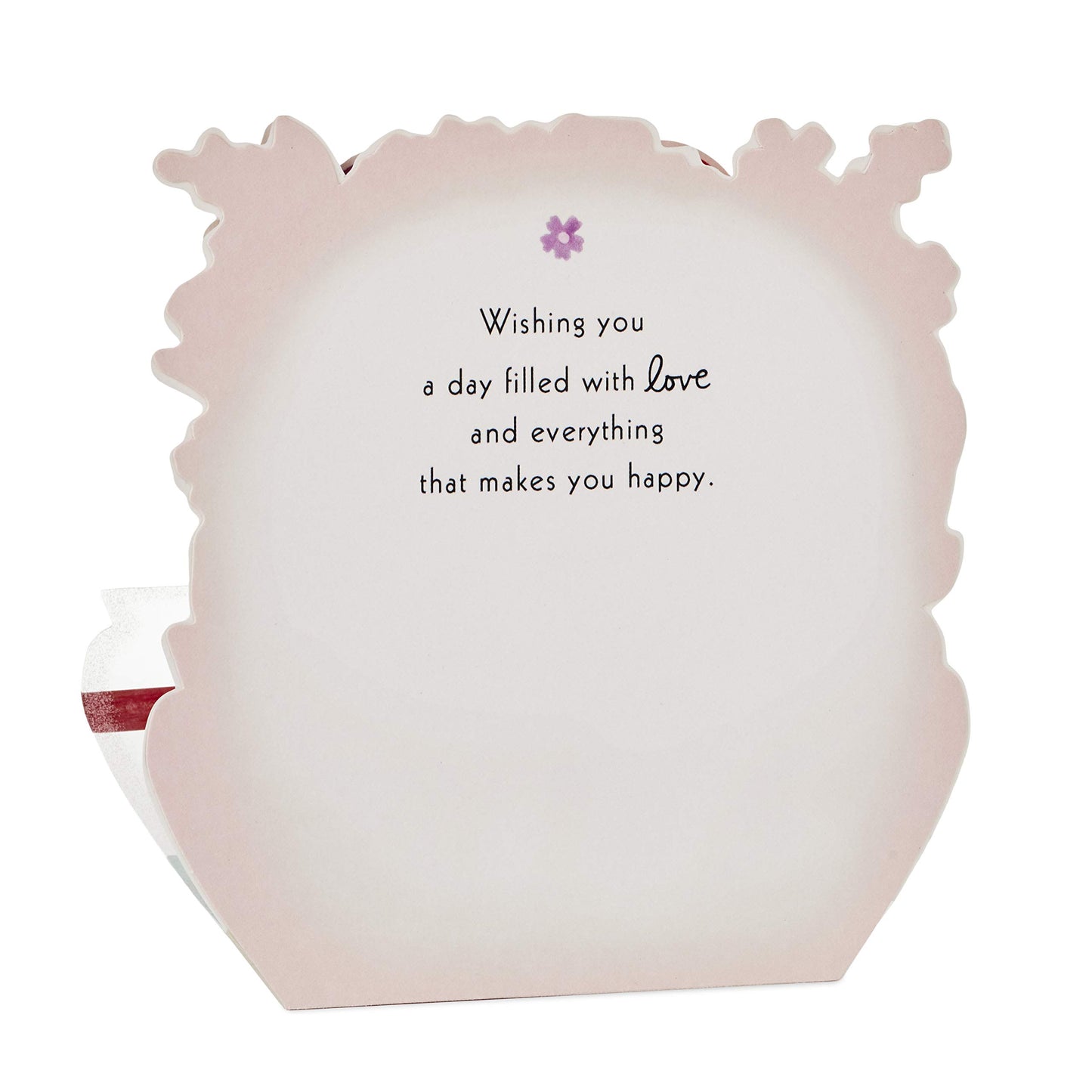 Hallmark Paper Wonder Displayable Pop Up Valentines Day Card (Flowers Valentine)