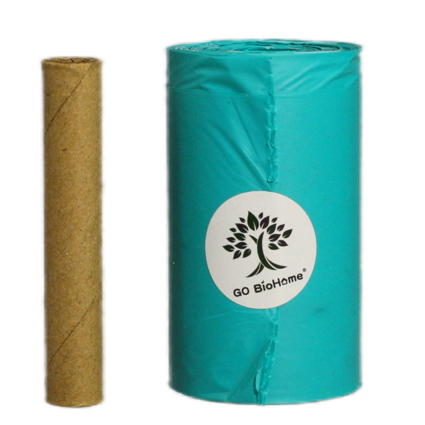 Poop Bags | 8 Rolls/120 Count, Cornstarch Based | Extra Thicker, Leak Proof, Unscented( Green)