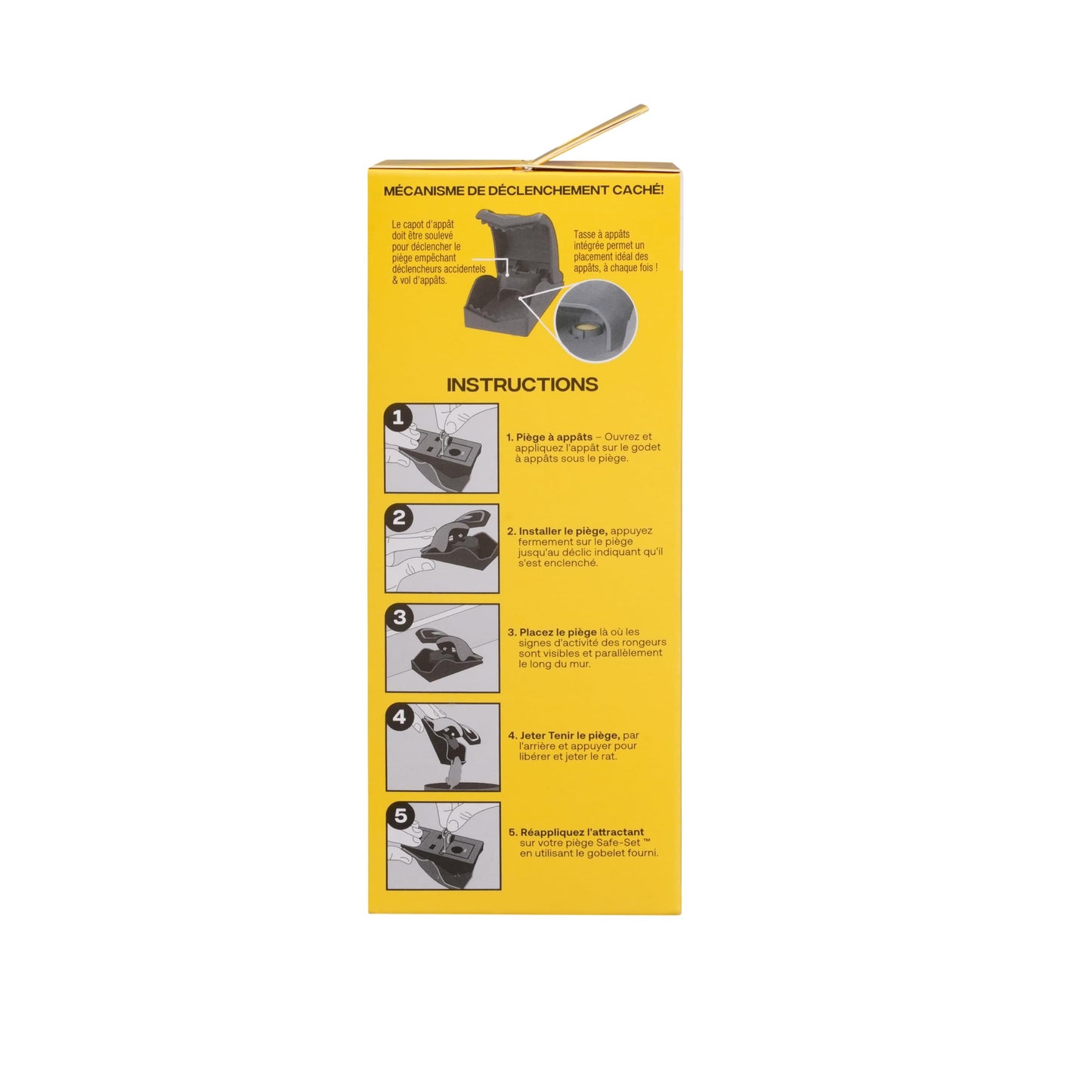 Victor M147B Safe Set Rat Trap - Quantity 1