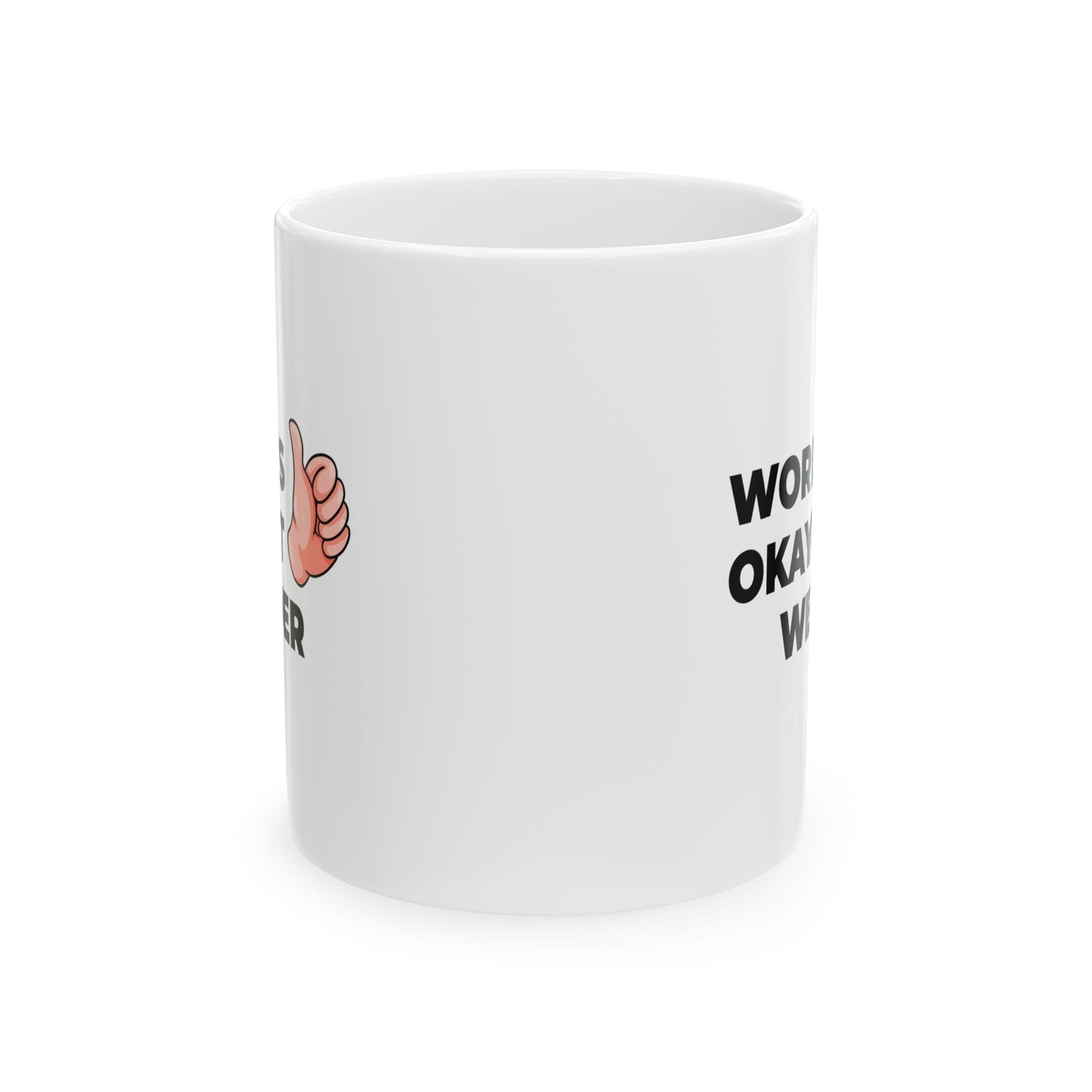 Taglines Gift Co. - World's Okayest Welder 11 oz Ceramic Mug Novelty Coffee Tea Cup