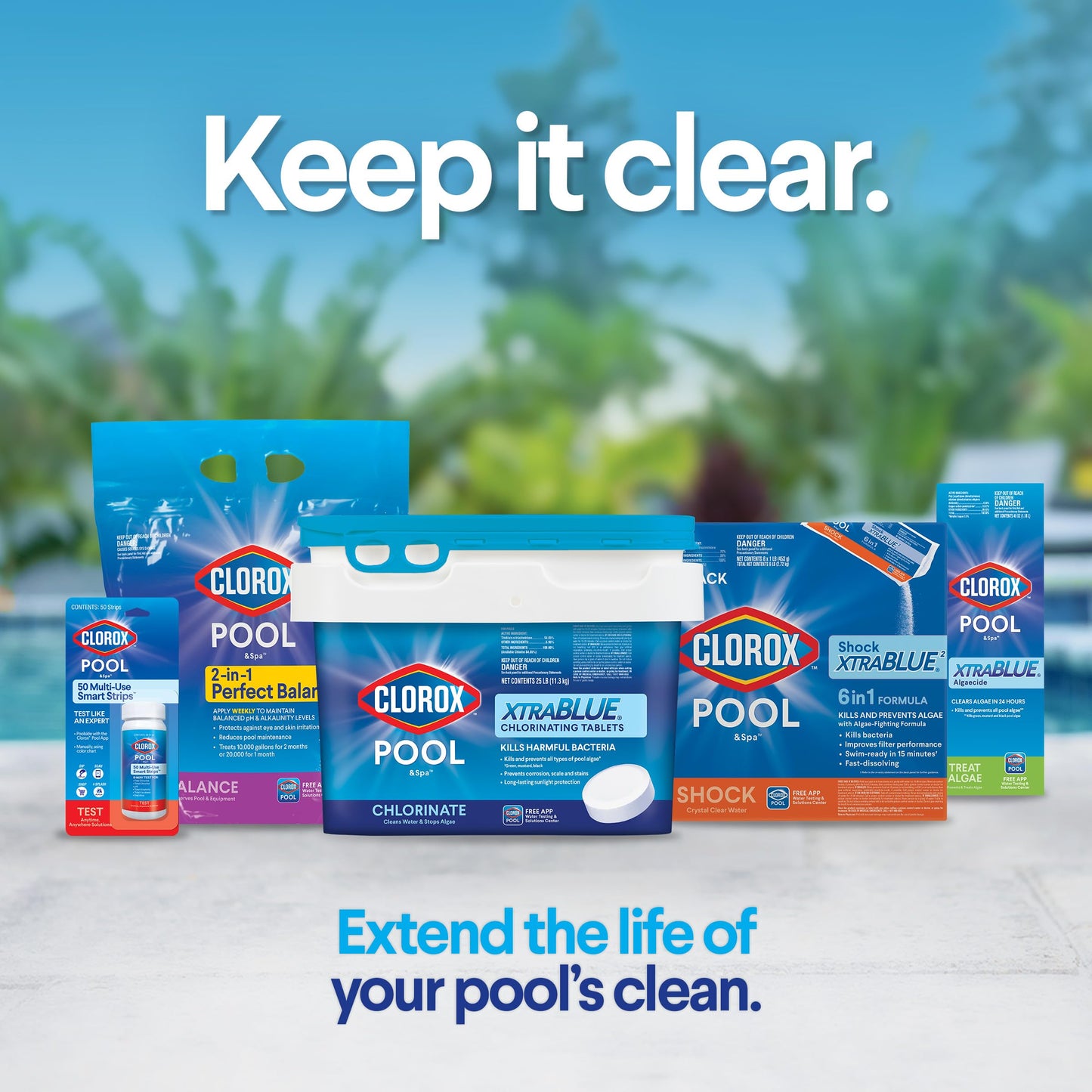 Clorox Pool and Spa My Pool Care Assistant Multi-Use Smart Strips