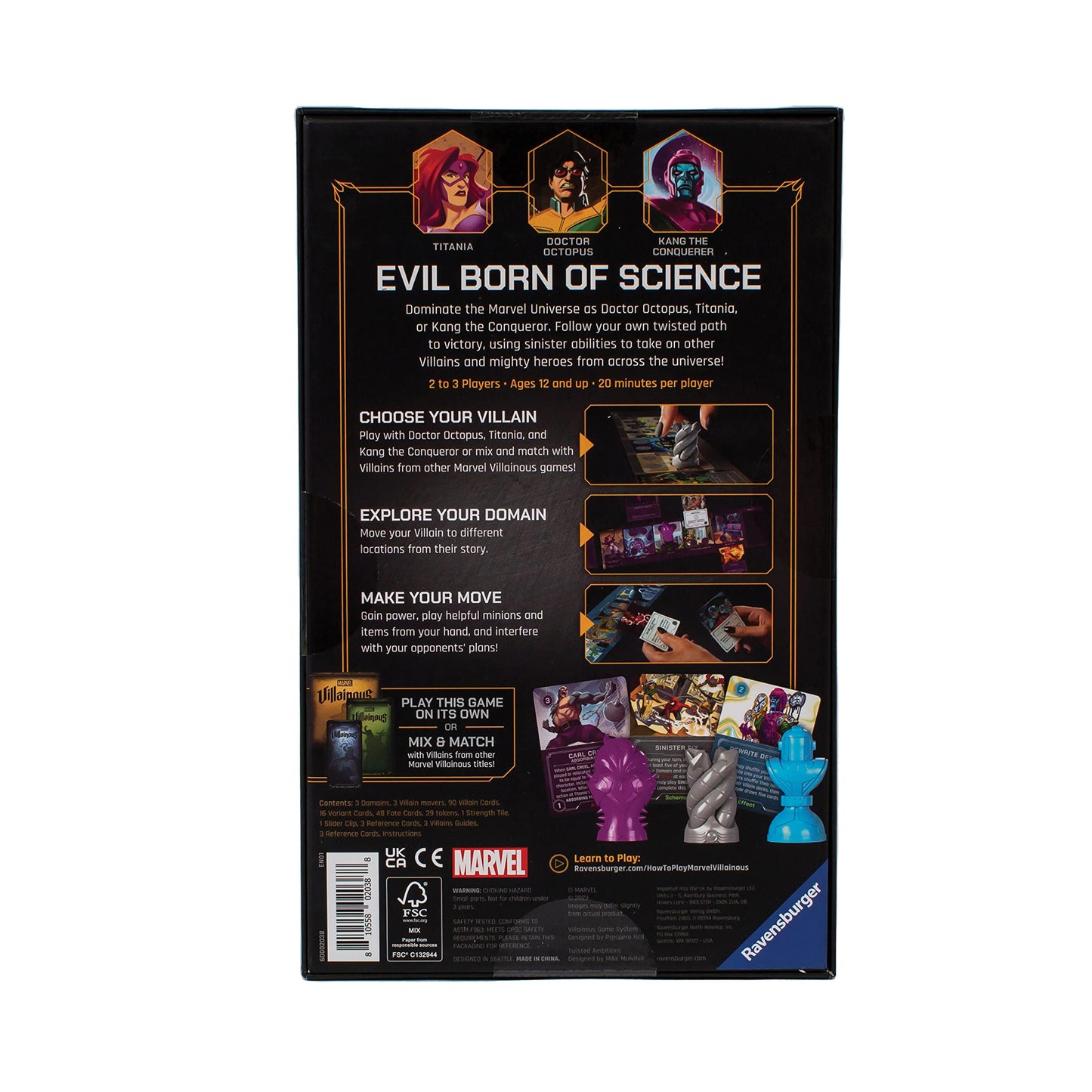 Ravensburger Marvel Villainous: Twisted Ambitions Board Game