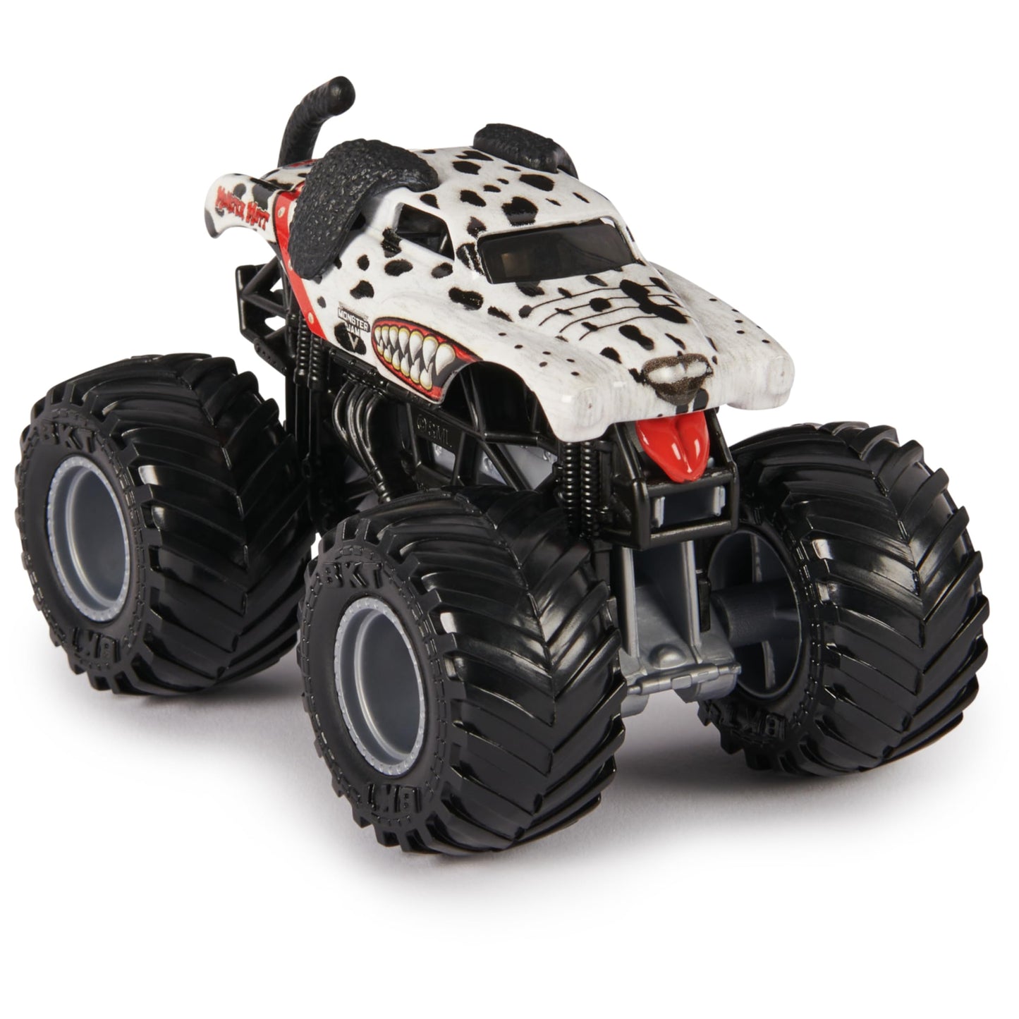 Monster Jam, Official Monster Mutt Dalmatian Monster Truck, Die-Cast Vehicle, 1:64 Scale, Kids Toys for Boys Ages 3 and up