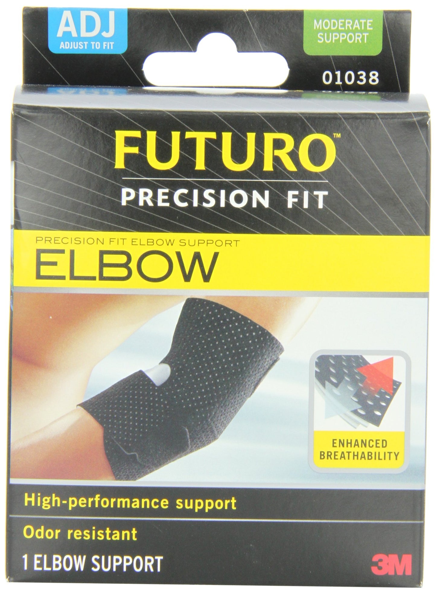 Futuro Precision Fit Elbow Support, Adjustable, Moderate Support