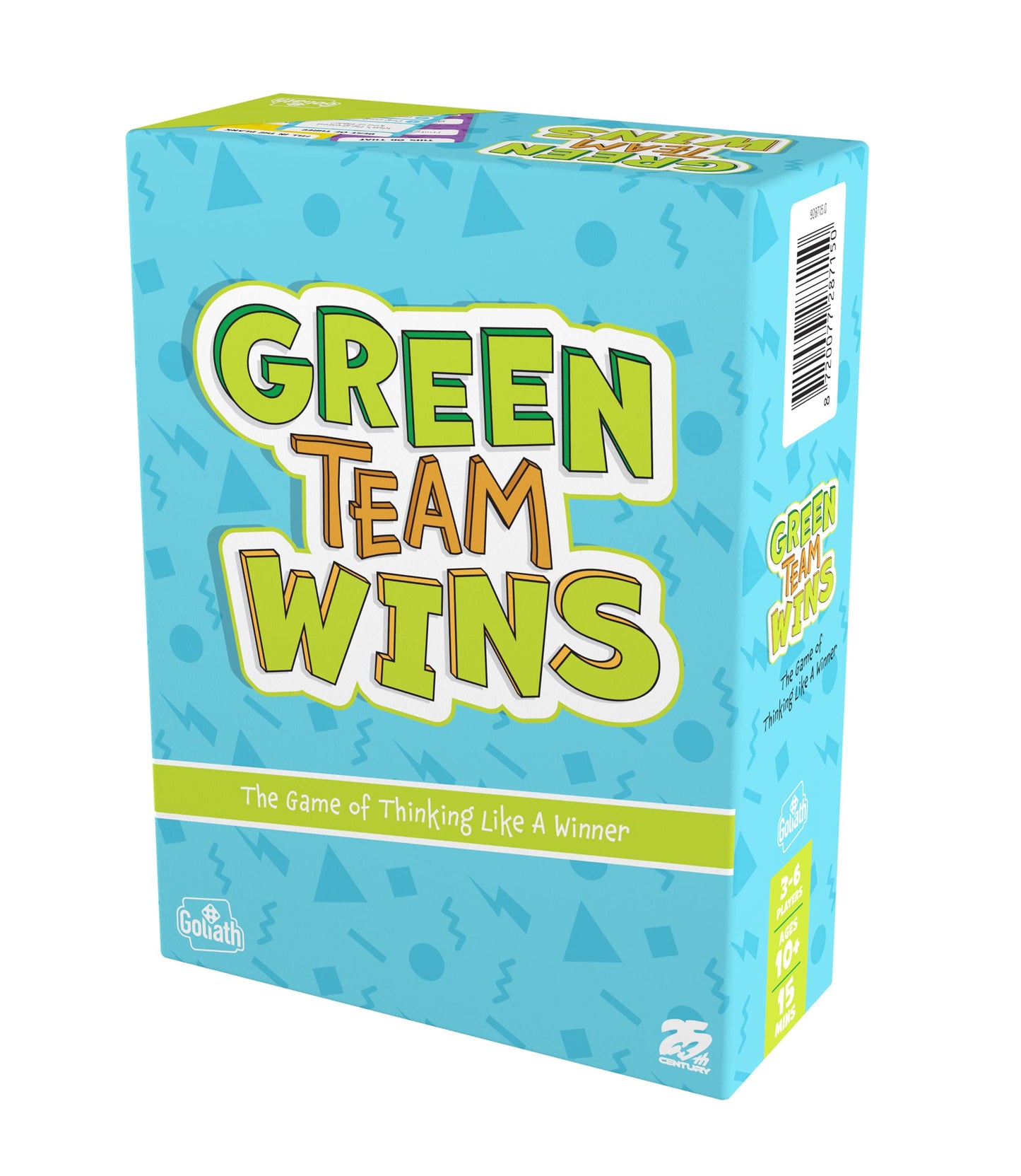 Goliath Green Team Wins Game - Guess Most Common Answers to Win - Kids & Adults Ages 10+