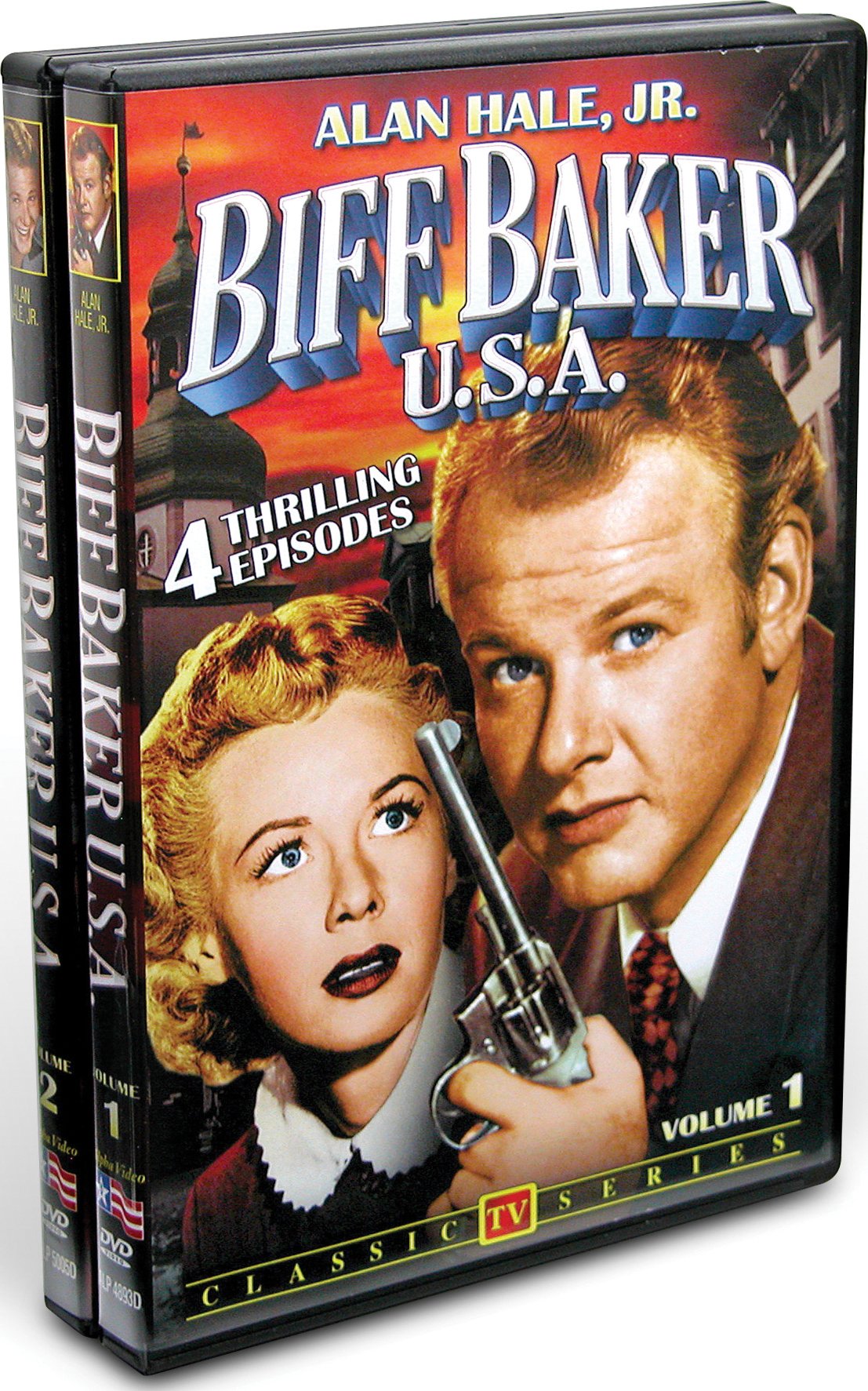 Biff Baker USA Collection (2-DVD) Volume 1 and Volume 2 NEW 8 Episodes Alan Hale