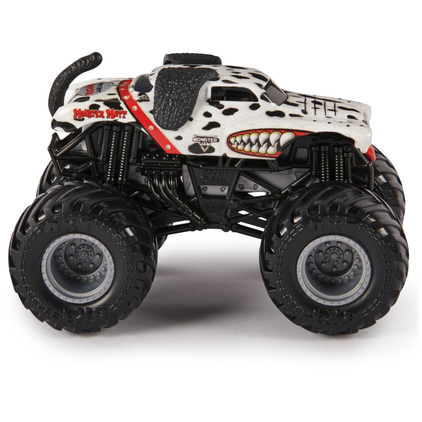 Monster Jam, Official Monster Mutt Dalmatian Monster Truck, Die-Cast Vehicle, 1:64 Scale, Kids Toys for Boys Ages 3 and up