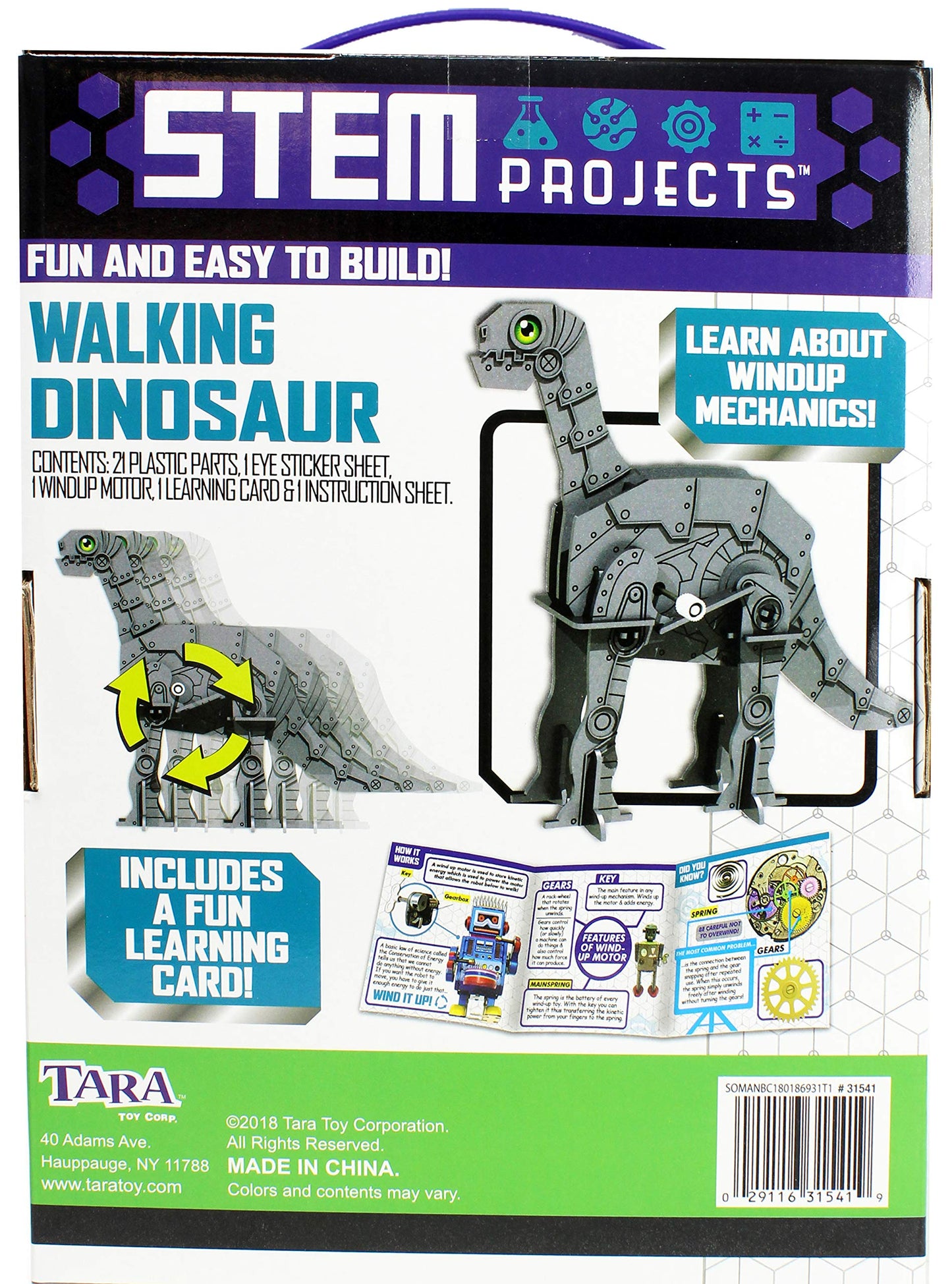 STEM Projects Walking Dinosaur