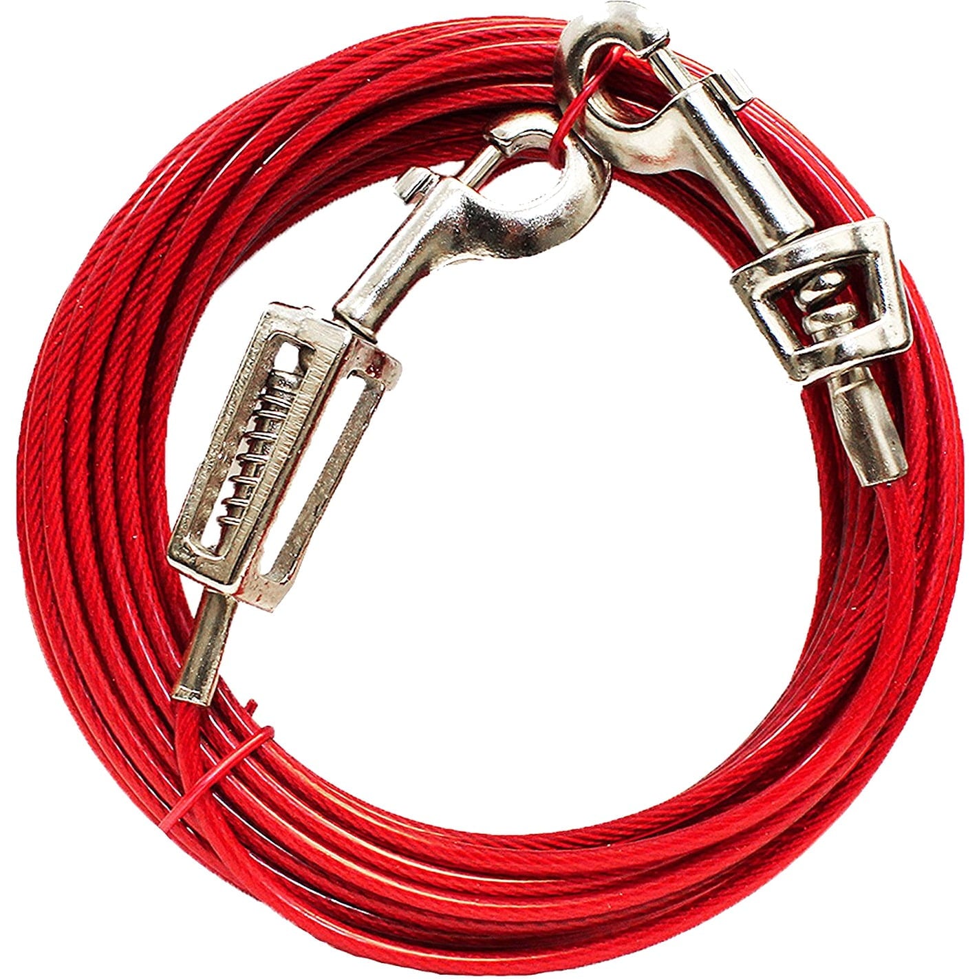 Prestige P3540SPG99 40 in. Large Dog Tie Out with Spring