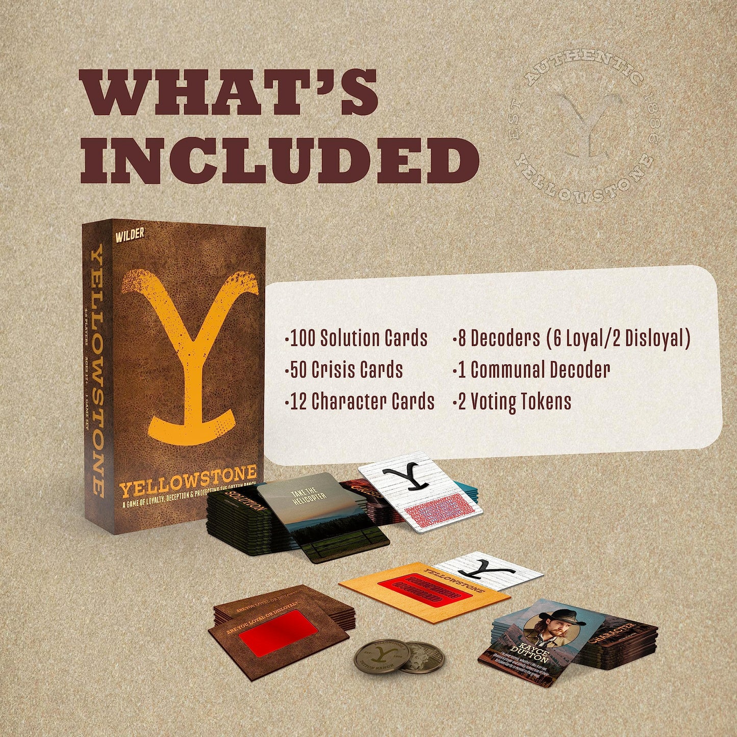 Yellowstone Party Game - Defend the Dutton Ranch and Prove Your Loyalty - 17+