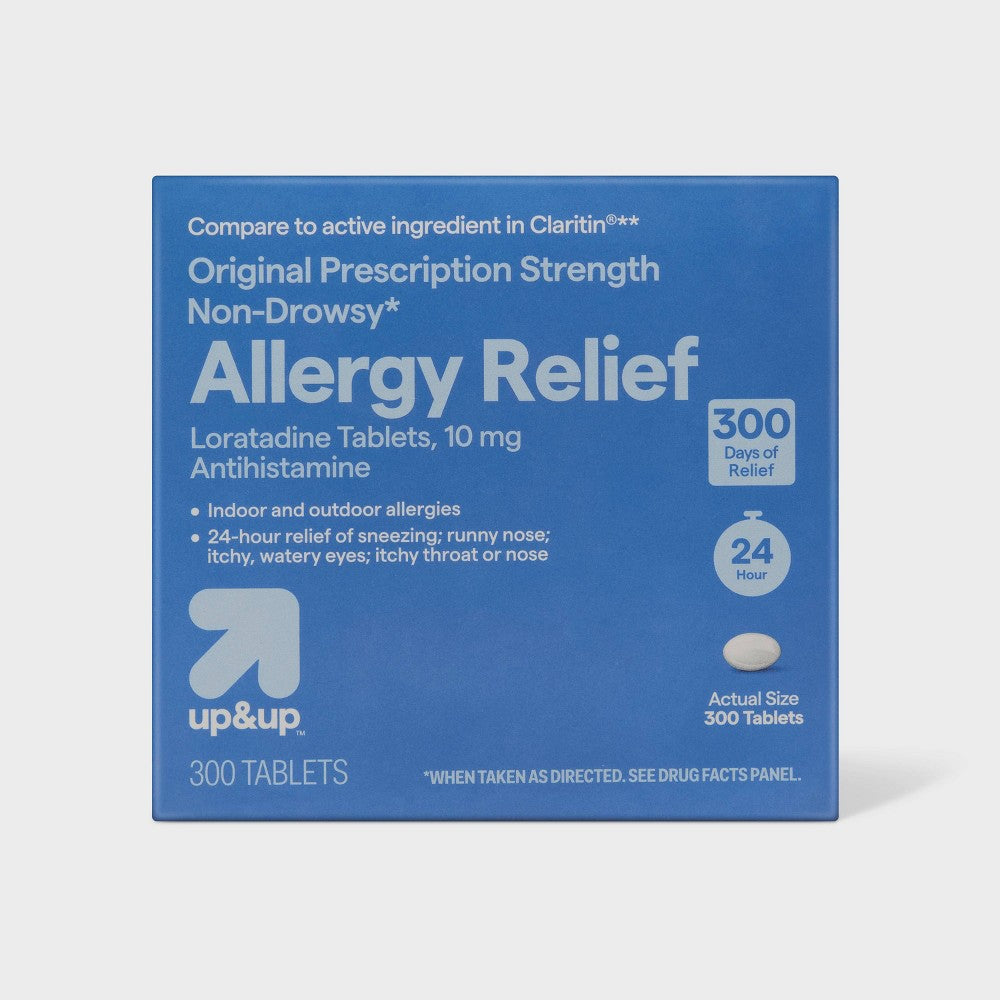 Loratadine Allergy Relief Tablets - 300ct - up&up™