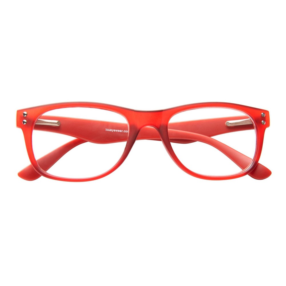 ICU Eyewear Cotati Reading Glasses - Retro Red +1.50
