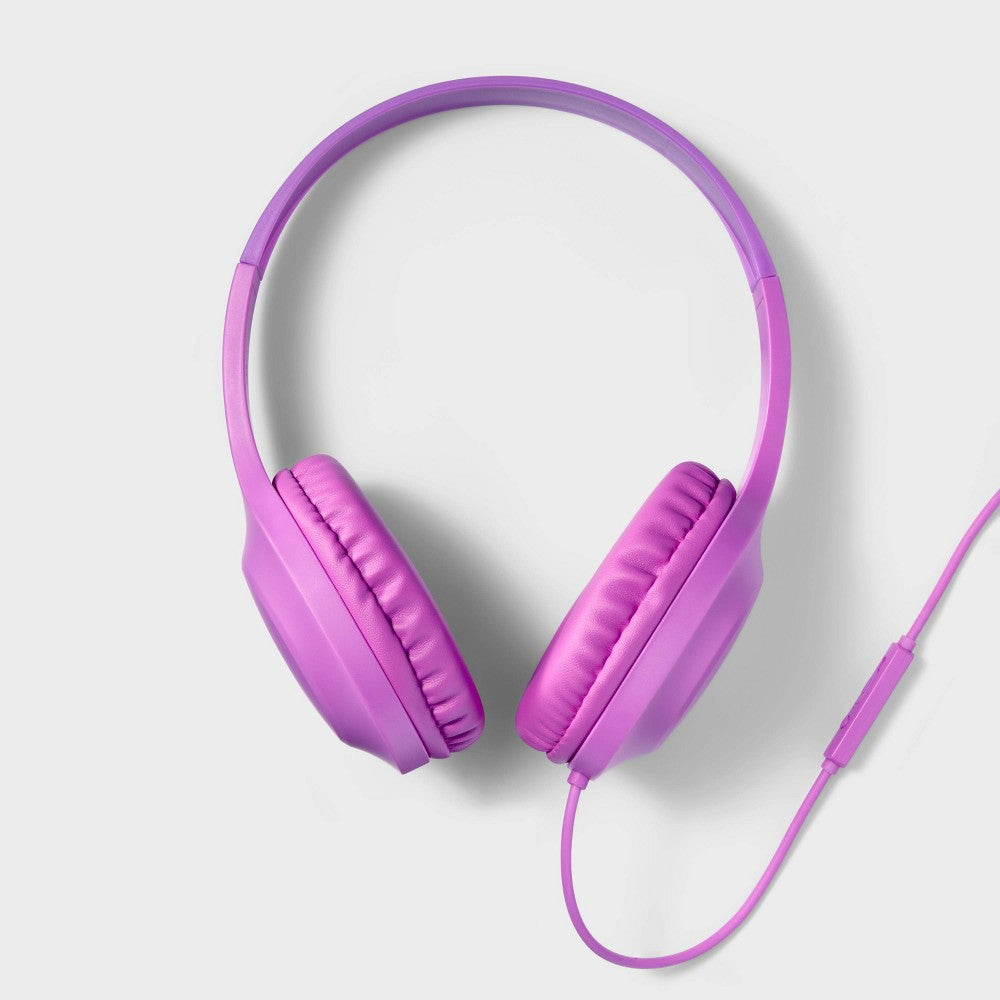 Wired On-Ear Headphones - heyday™ Neon Violet