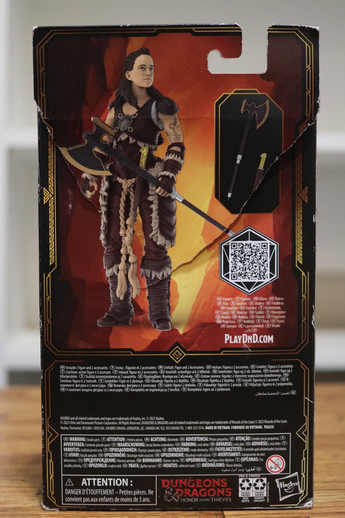Dungeons & Dragons Honor Among Thieves Golden Archive Holga Collectible Figure