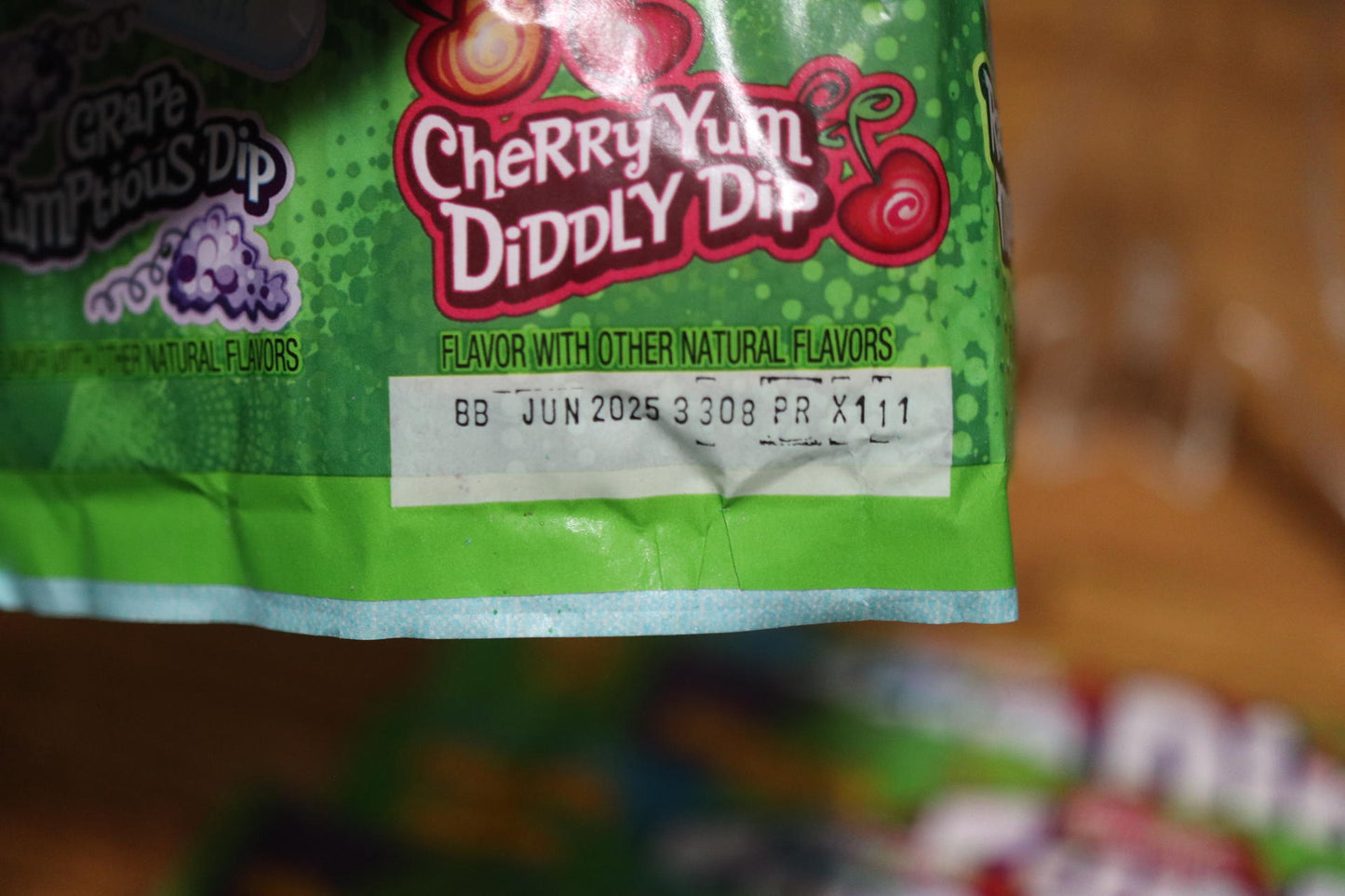 6x Packets Lik-m-aid Fun Dip Assorted Original Sour Stix & Powder Candy 1.4oz