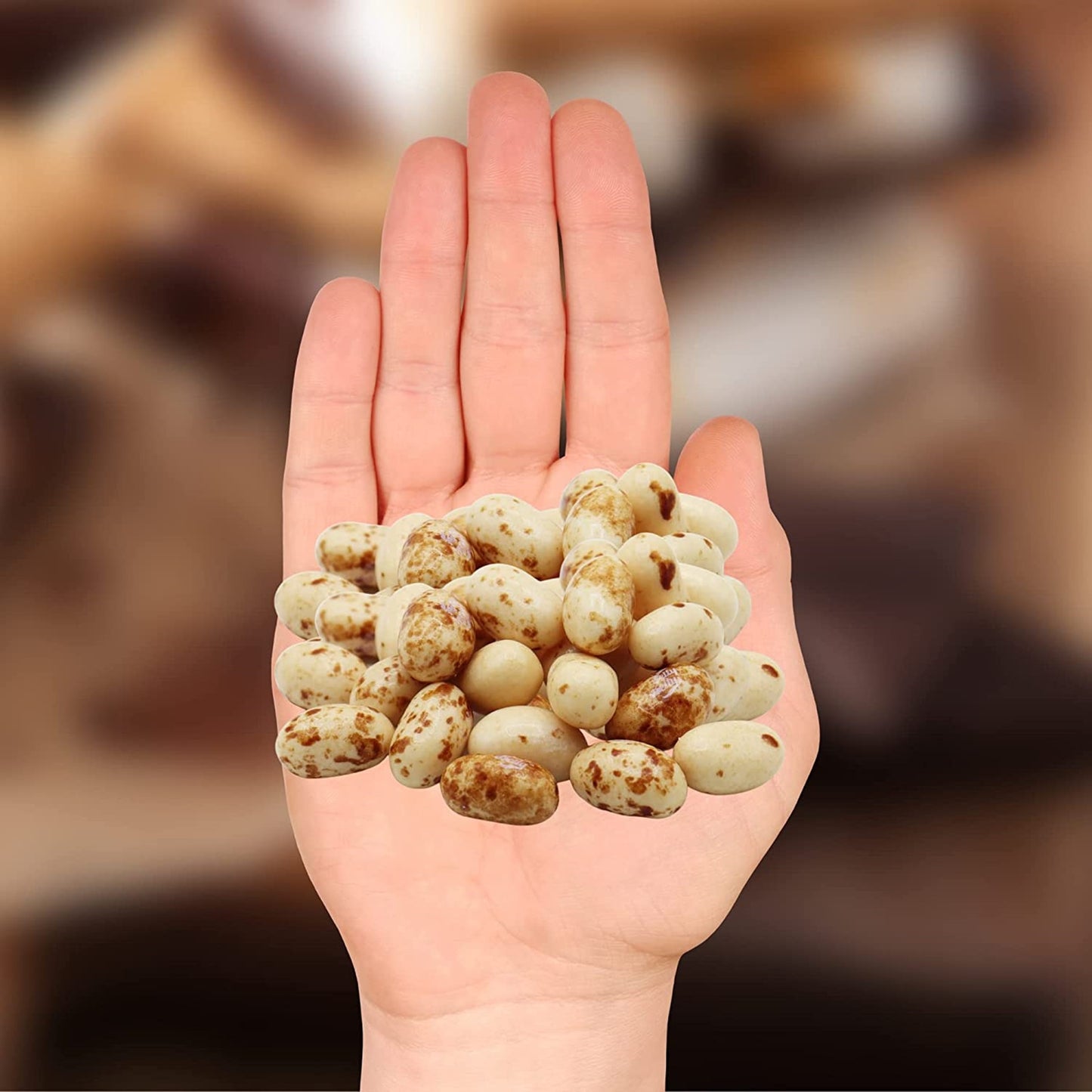 Jelly Belly S'mores Jelly Bean Grab and Go Snack Bags, Marshmallow Chocolate and Graham Cracker Flavored Candy, 3.5 oz Bags - 6 Pack