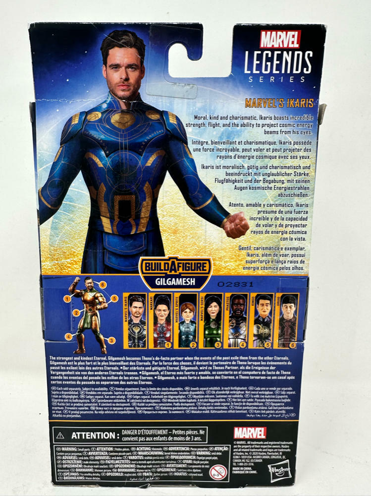Marvel Legends Series The Eternals Action Figure Toy Ikaris, With 3 Accessories