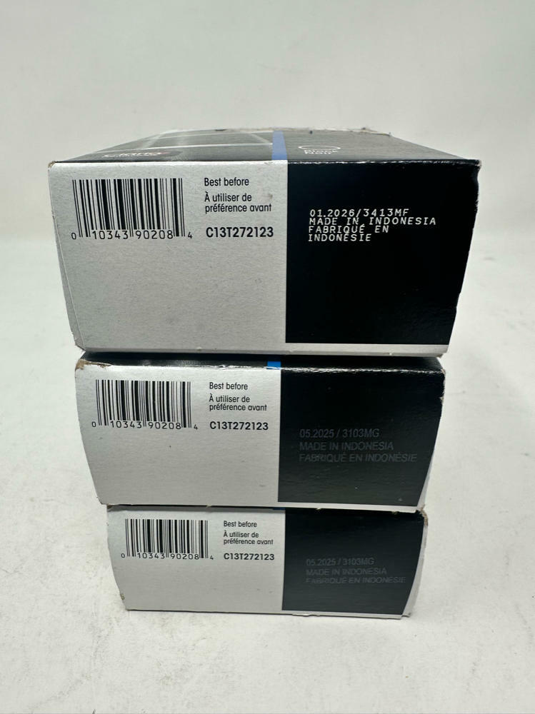 3 Pack EPSON T273 Claria Ink Standard Capacity (BLACK)