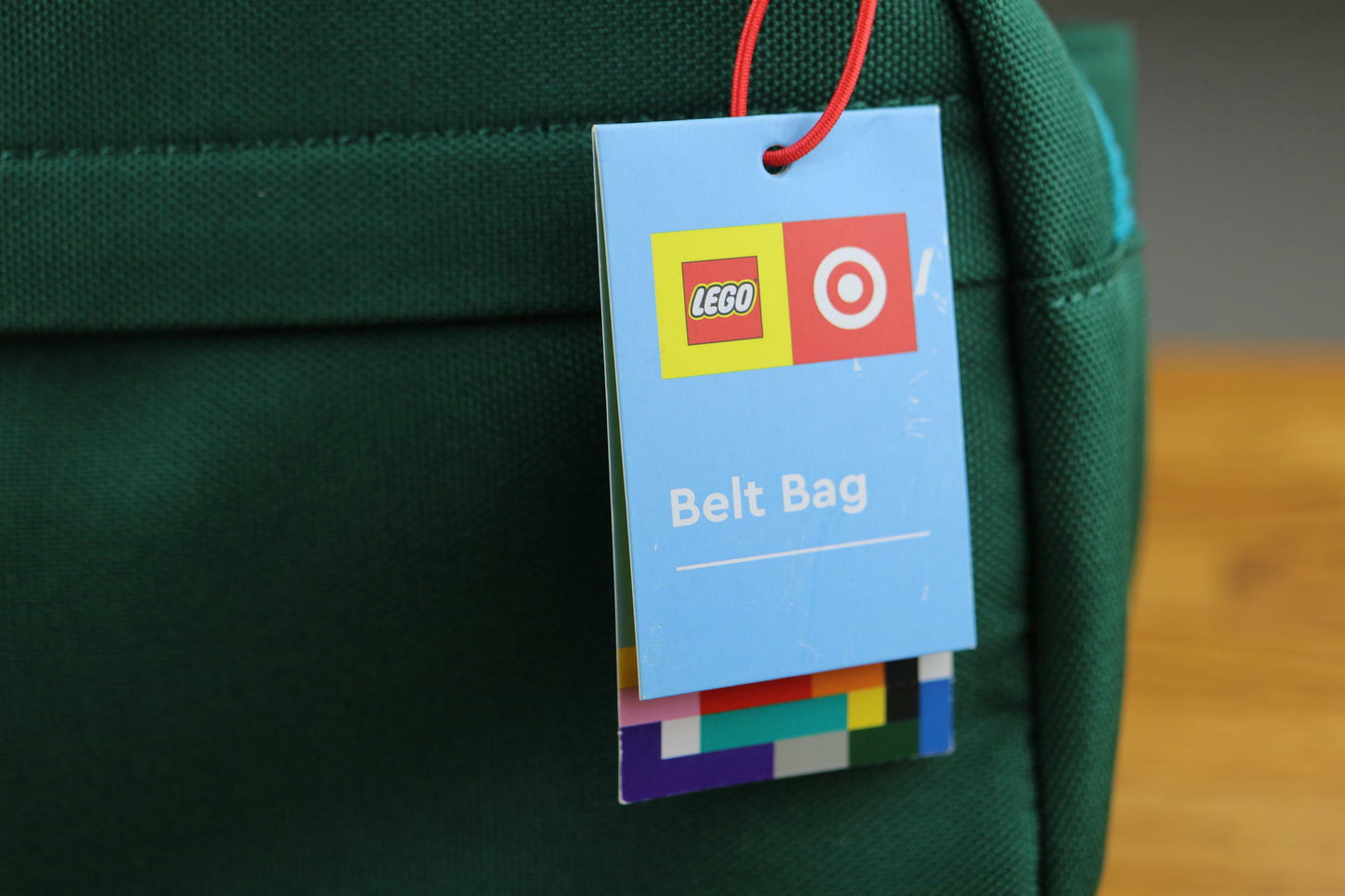 LEGO Target X Collection Belt Pouch Bag Fanny Pack Sling Green 9" Crossbody Ltd