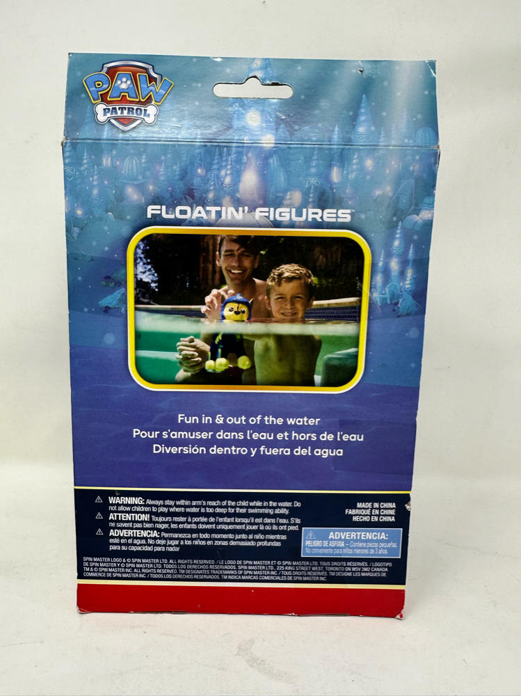 Swimways Paw Patrol Chase Floatin' Figure Aqua pups For Ages 3+